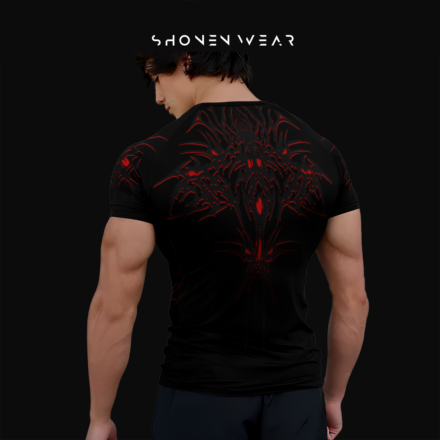 Compression shirt - Aggressive Desing / Crimson Revenge