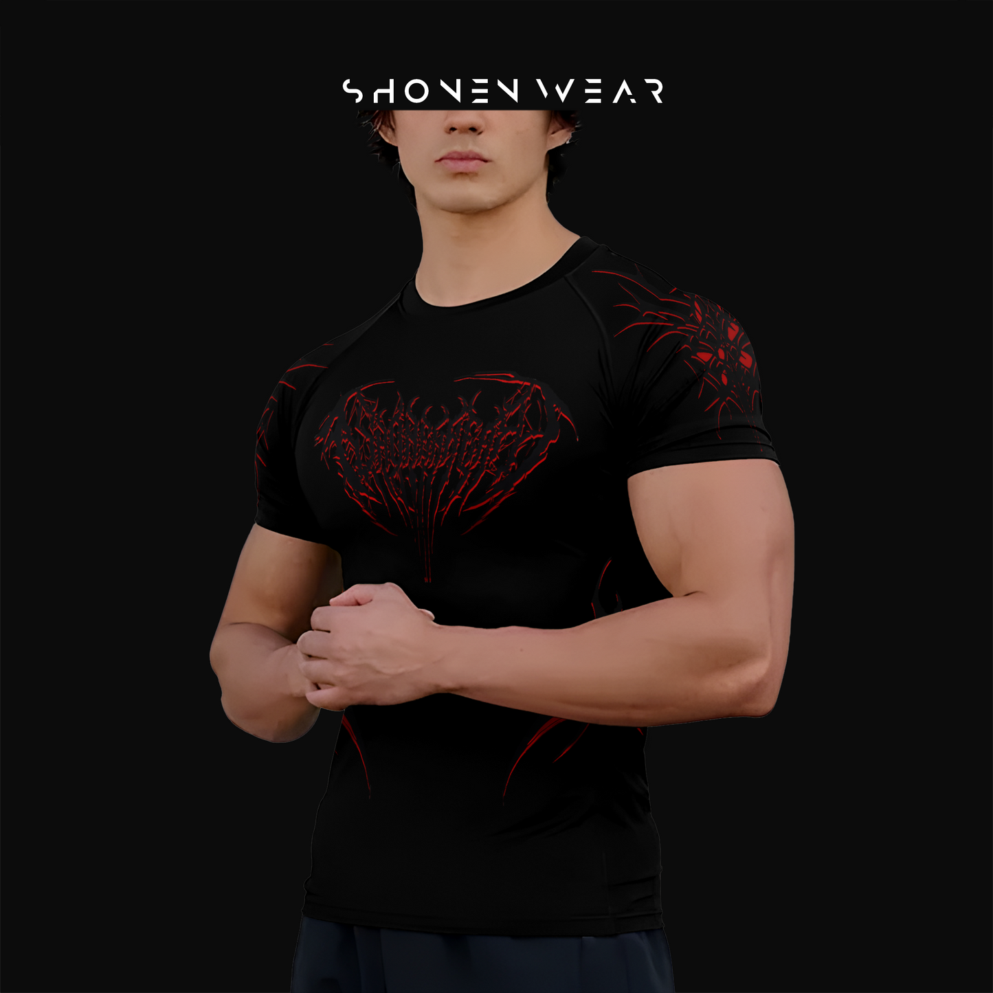 Compression shirt - Aggressive Desing / Crimson Revenge