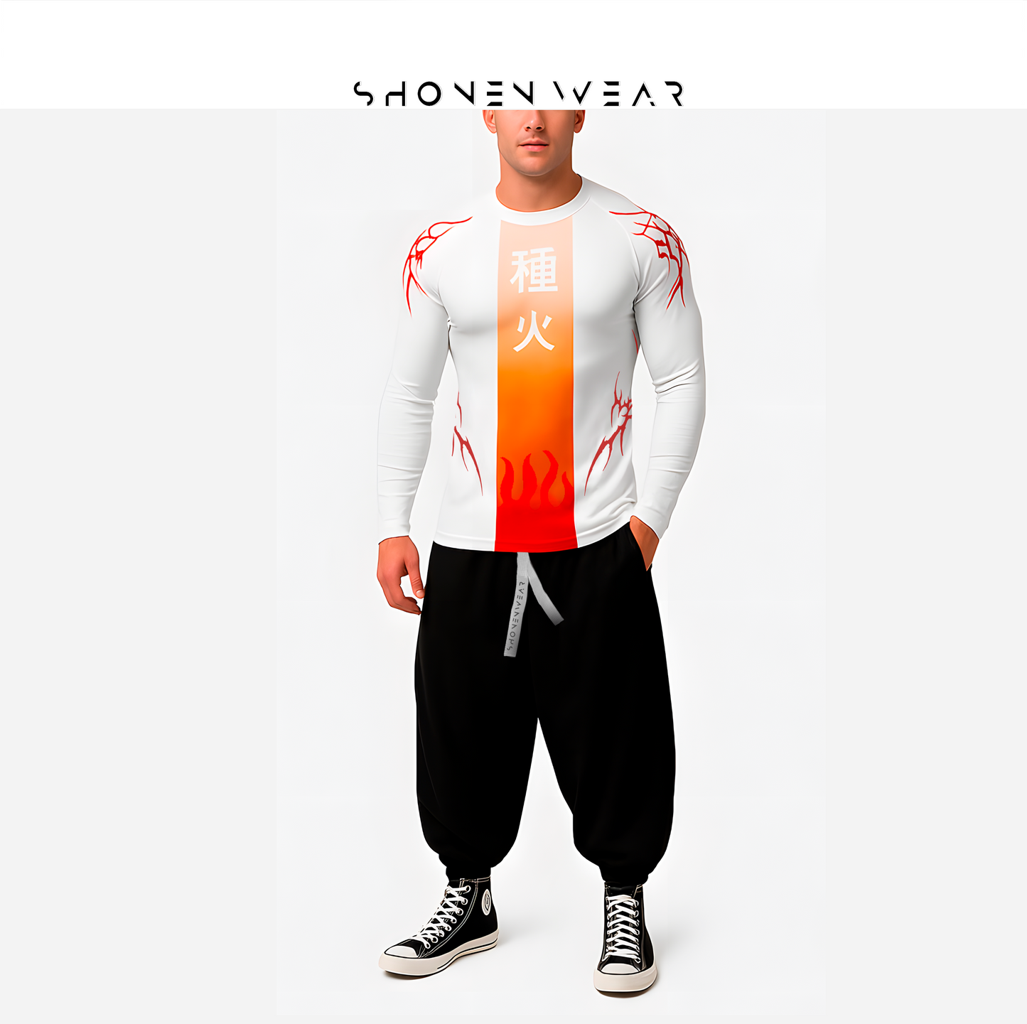 Compression t-shirt / Kyojuro Rengoku- Agressivve Desing
