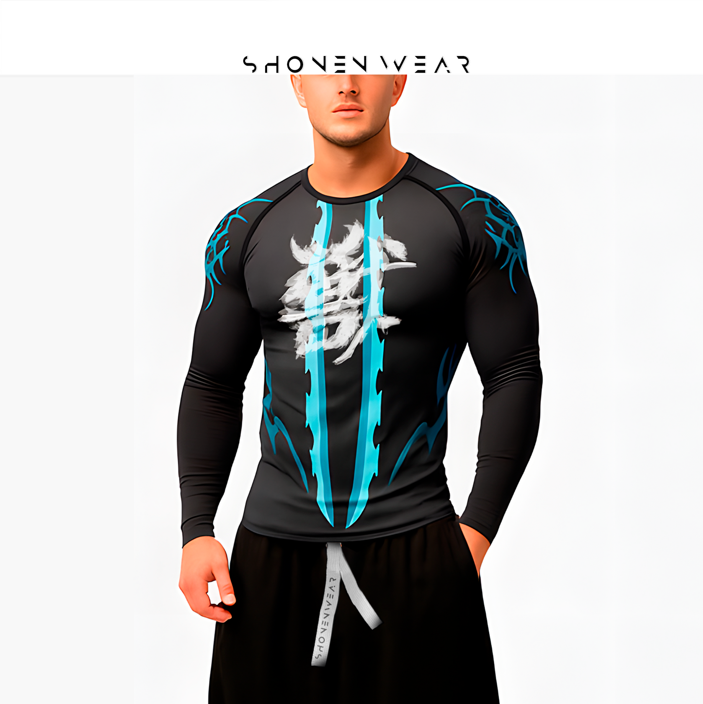 Compression t-shirt / Inosuke Hashibira - Agressivve Desing