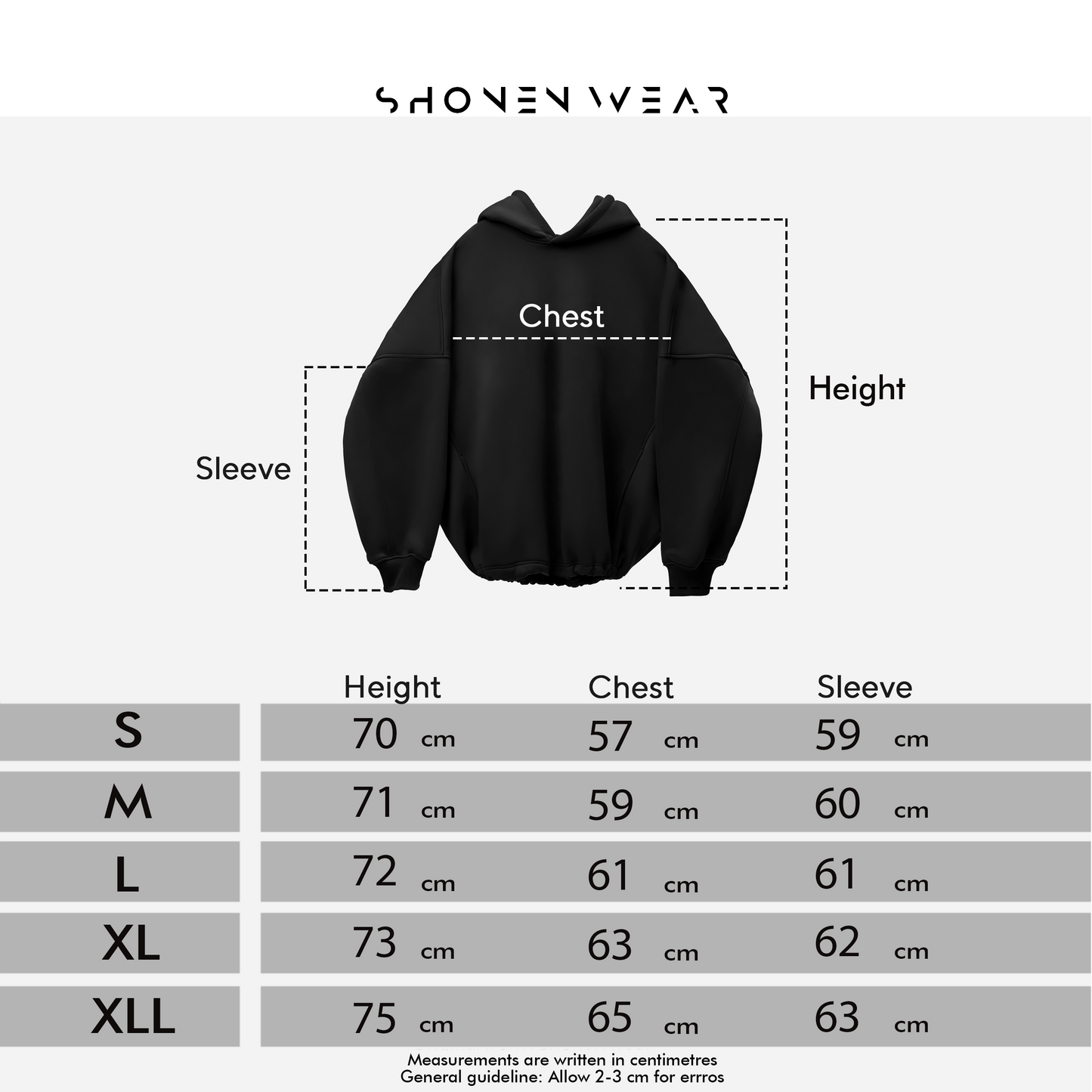 Hoodie / behind toji