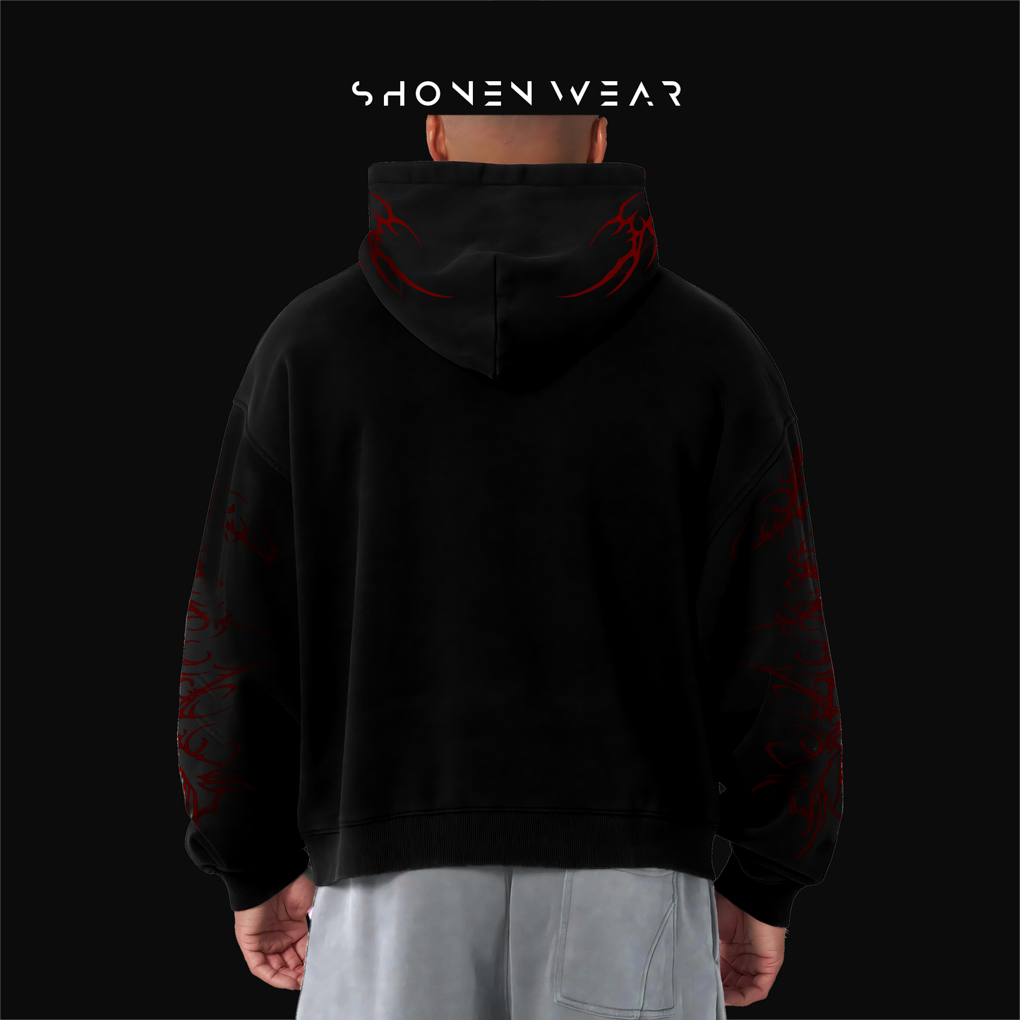 Hoodie / Aggressive Crimson