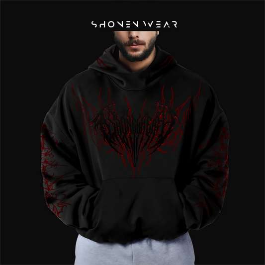 Hoodie / Aggressive Crimson