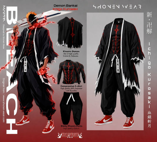 Set / ichigo demon bankai -bloodmoon