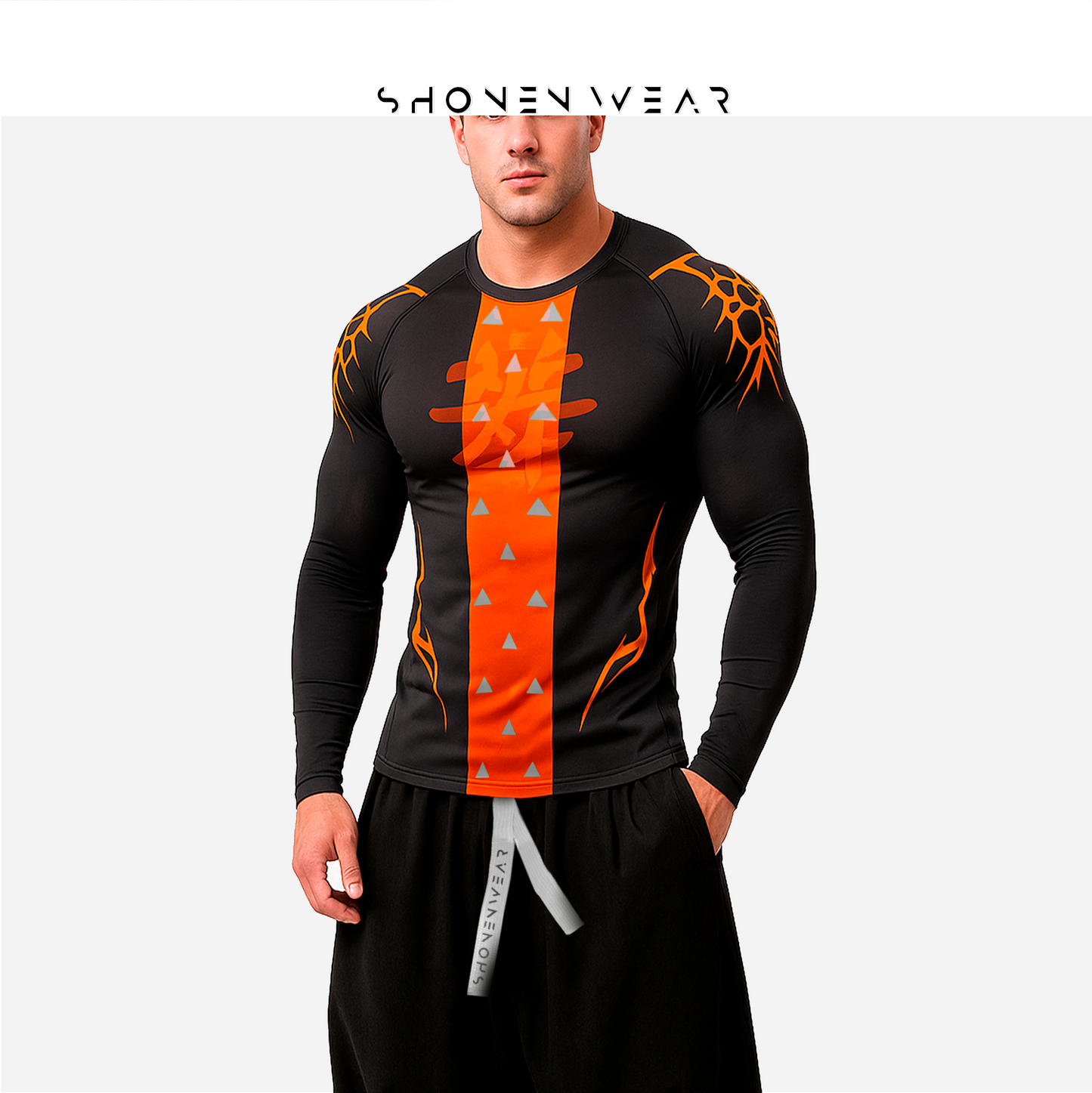 Compression t-shirt / Zenitsu Agatsuma- Agressivve Desing