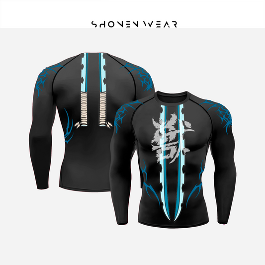 Compression t-shirt / Inosuke Hashibira - Agressivve Desing