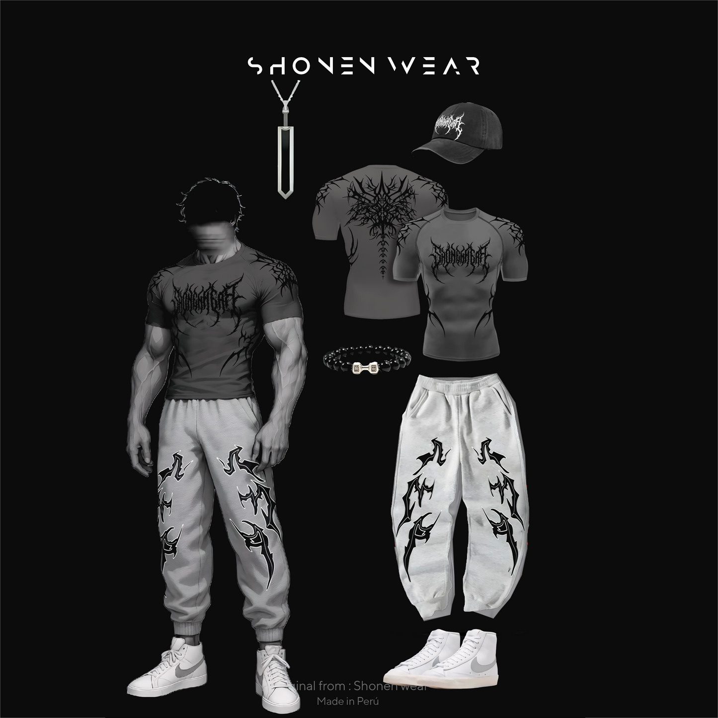Set Combo - Grey Moonlight