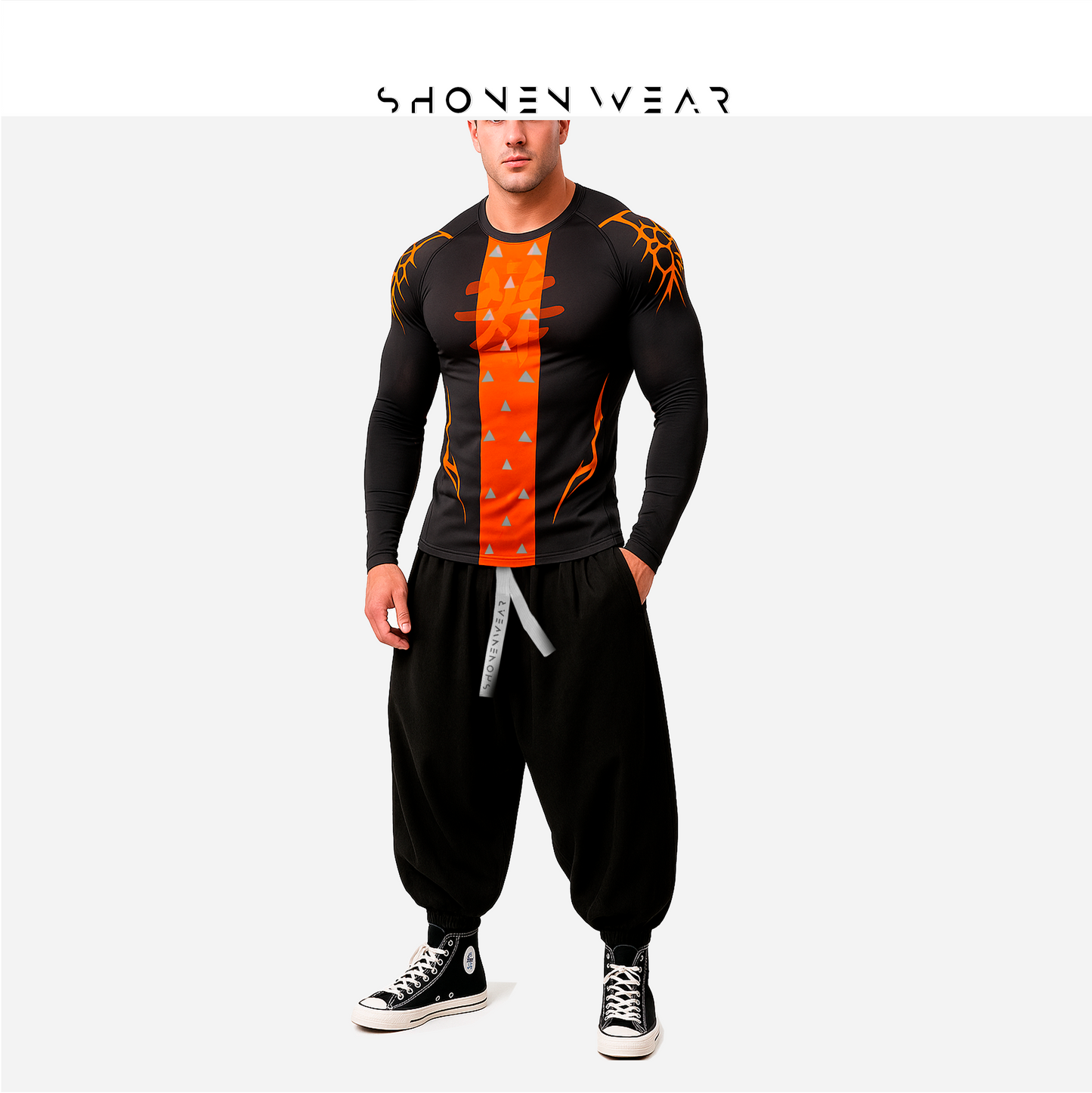 Compression t-shirt / Zenitsu Agatsuma- Agressivve Desing